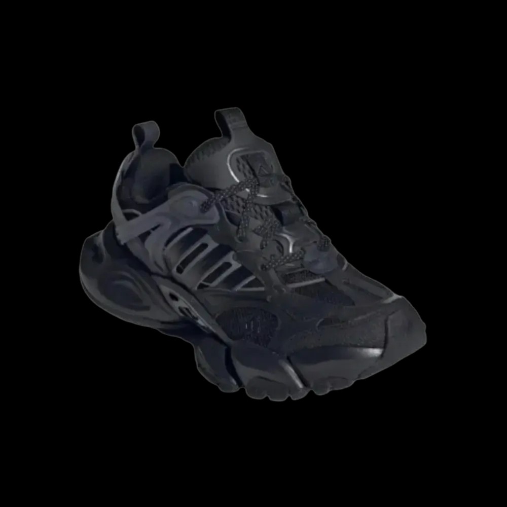 Adidas XLG Runner Deluxe Black Grey - HypeFly India View 4