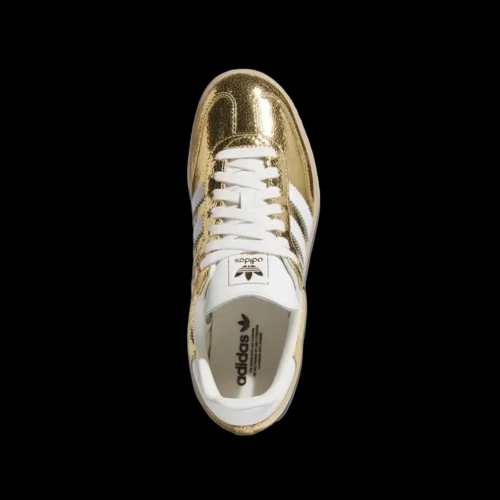 Adidas Samba OG 'Cracked Metallic Pack - Gold' - HypeFly India View 3