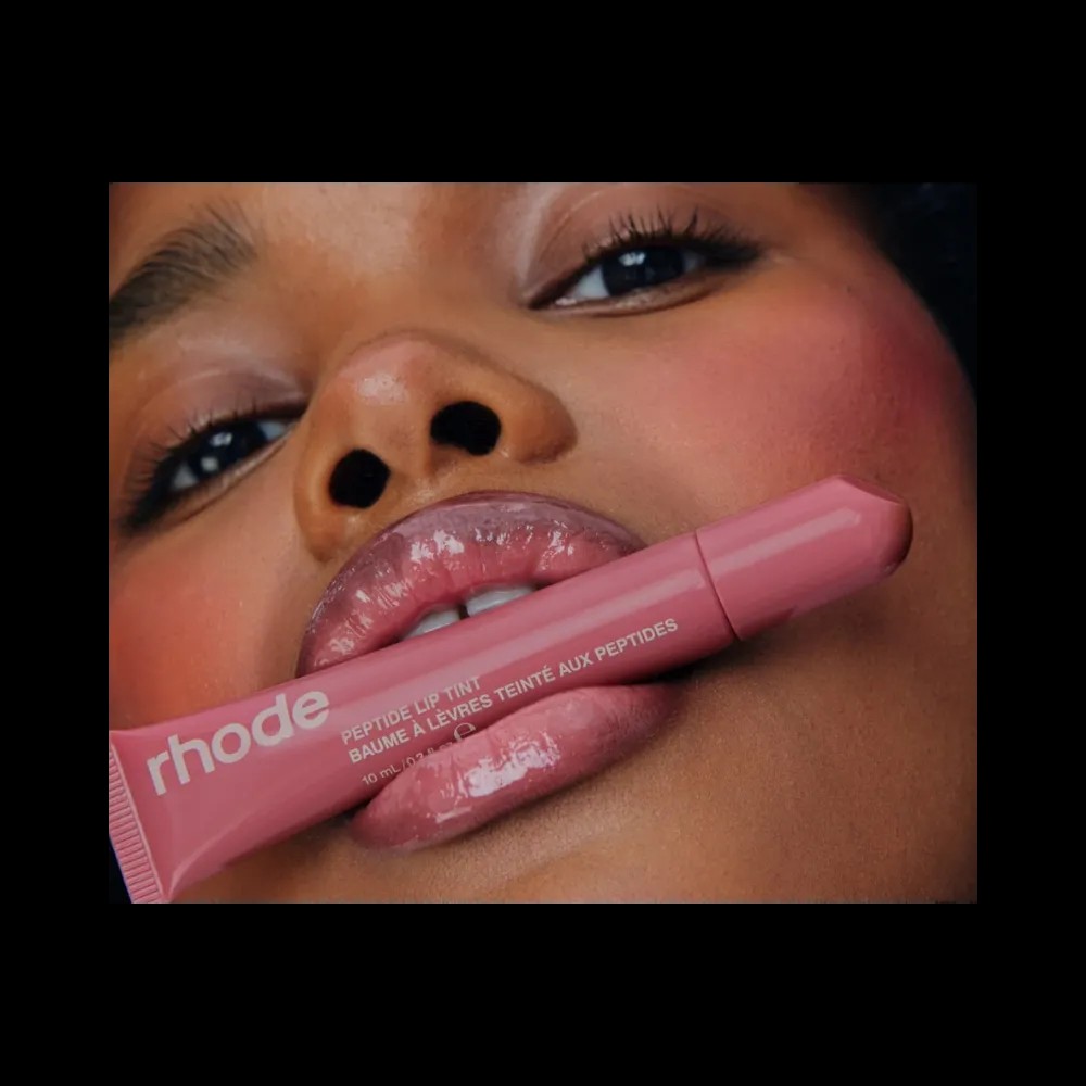 Rhode Peptide Lip Tint 'Salty Tan' - HypeFly India View 4