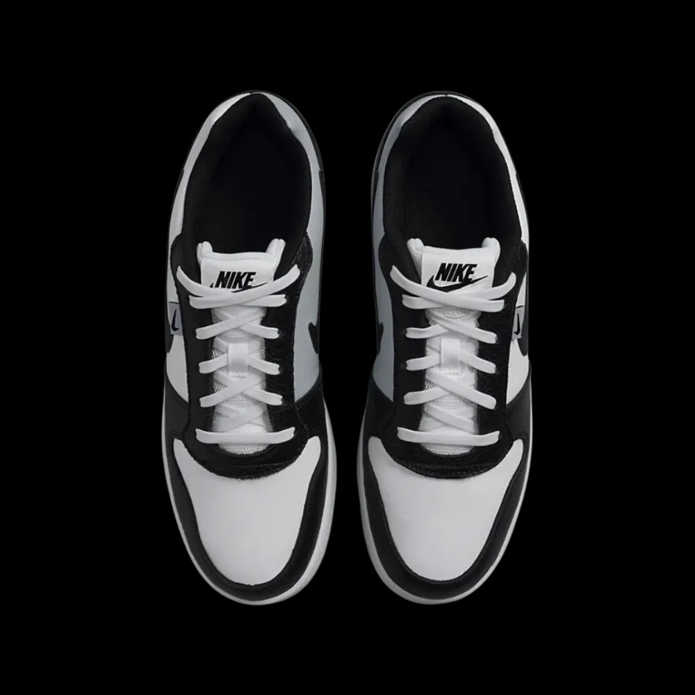 Nike Ebernon Low PRM White Black Wolf Grey - HypeFly India View 2