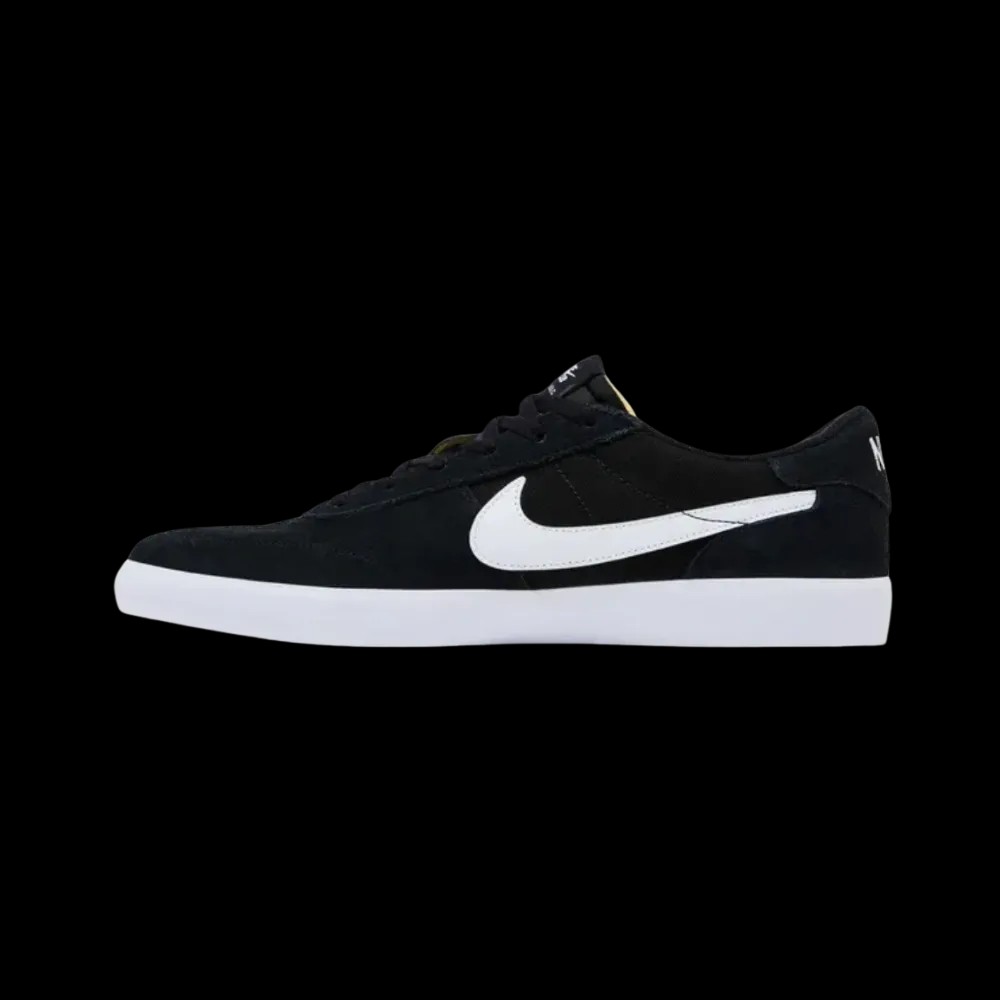 Nike SB Heritage Vulc Black White - HypeFly India View 4