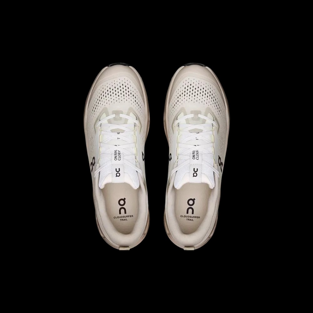 On Running Cloudsurfer Trail 2 Frost Truffle - HypeFly India View 4