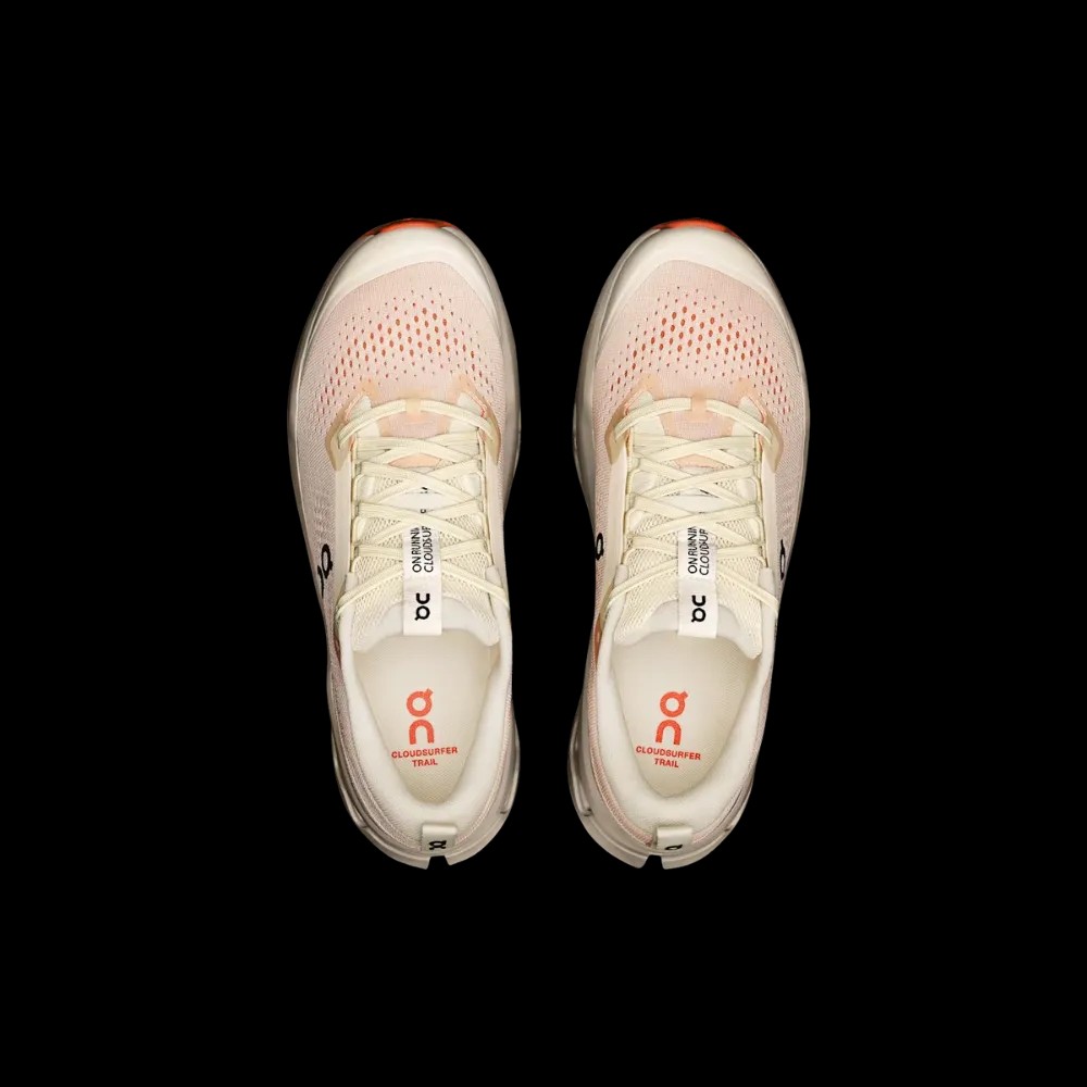On Running Cloudsurfer Trail 2 Ivory Ghost - HypeFly India View 4