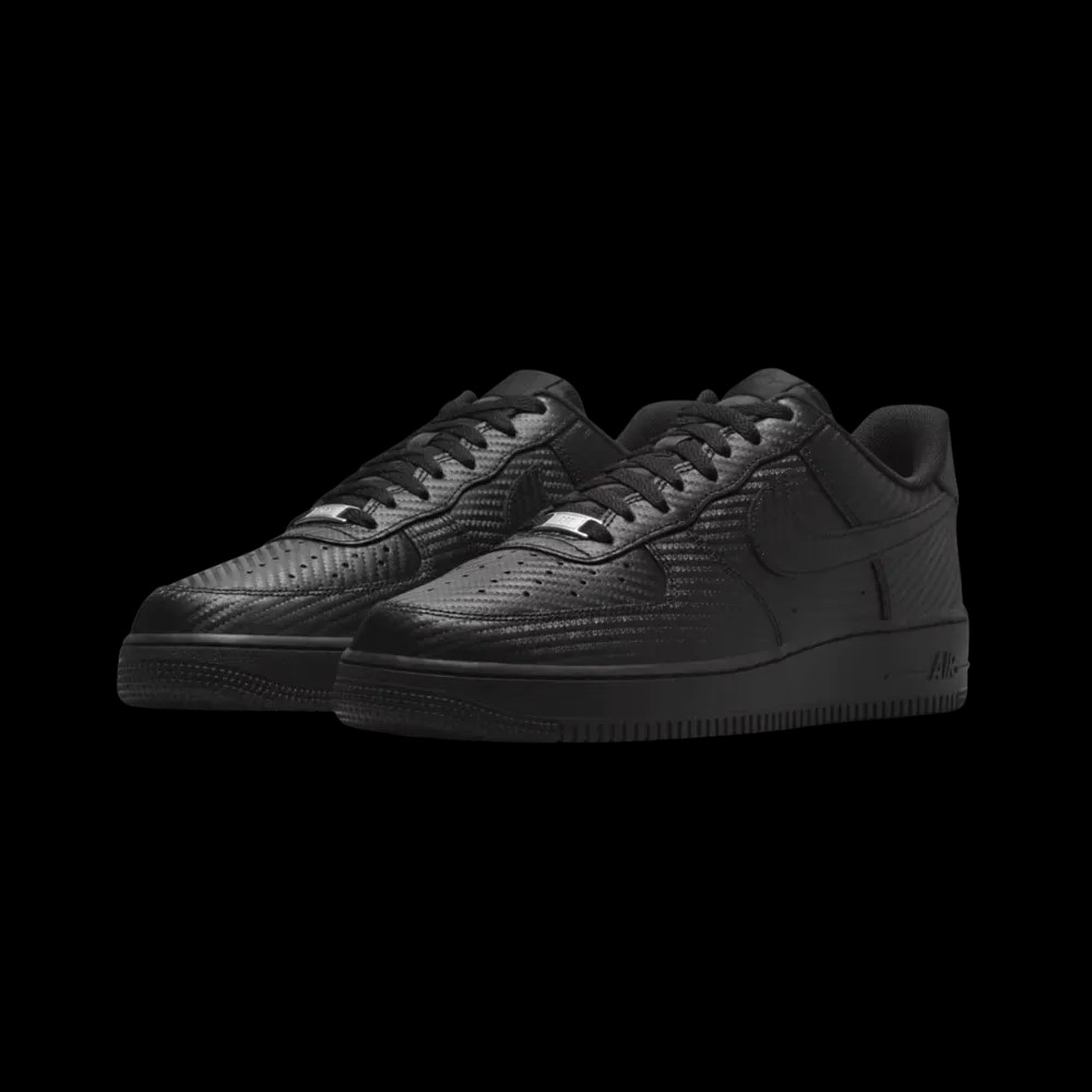 Nike Air Force 1 '07 'Carbon Fiber Pack - Black' - HypeFly India View 5