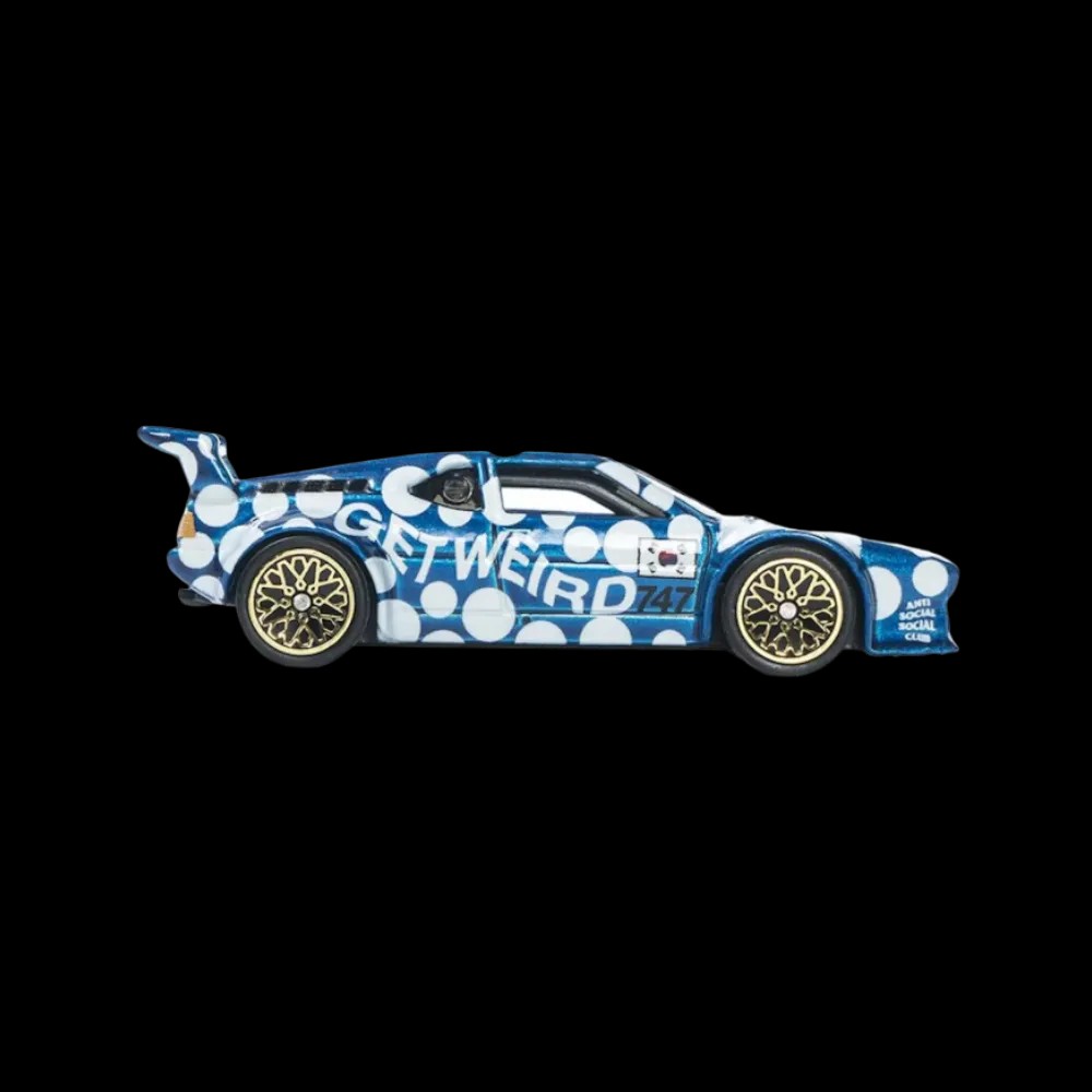 Anti Social Social Club x Hot Wheels BMW M1 Car - HypeFly India View 2
