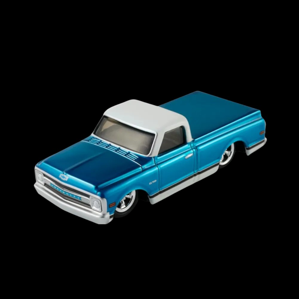 Hot Wheels RLC '69 Chevy C-10 Blue - HypeFly India View 2