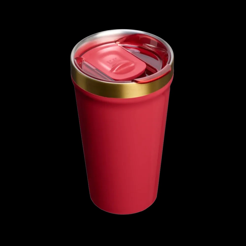 Stanley Cheers and Cheer Everyday Tumbler (16OZ) Holly Berry Gloss - HypeFly India View 2