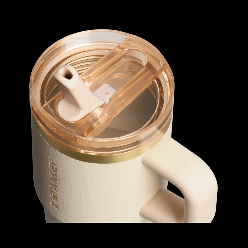 Stanley Cheers and Cheer Quencher ProTour Flip Straw Tumbler (20OZ) Birch Woodgrain - HypeFly India View 3