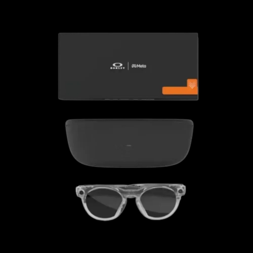 Meta x Oakley HSTN Glasses - Clear/Clear Grey Transition - HypeFly India View 2