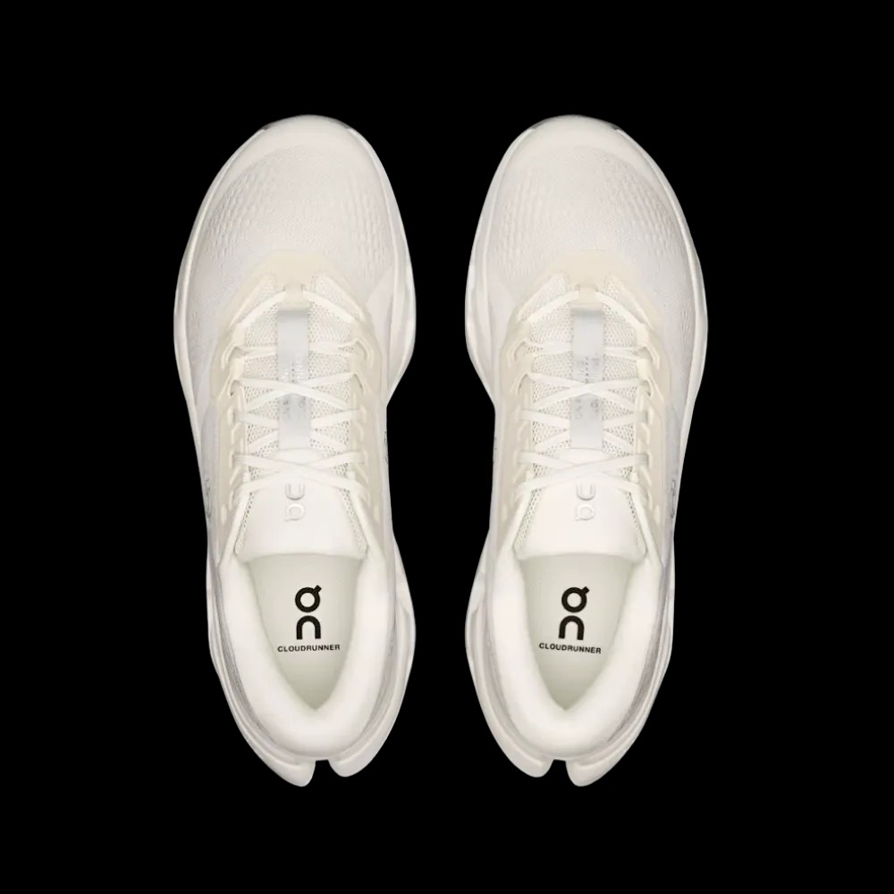On Running Cloudrunner 3 White | Glacier - HypeFly India View 5