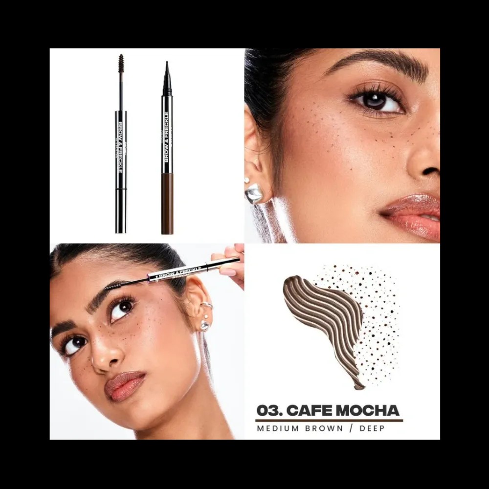 SACHEU Long Wear Brow & Freckle Tint STAY-N - Cafe Mocha - HypeFly India View 3