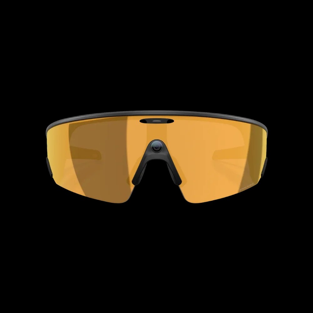 Meta x Oakley Sunglass Meta Vanguard Prizm 24k Lenses with Black Frame - HypeFly India View 4