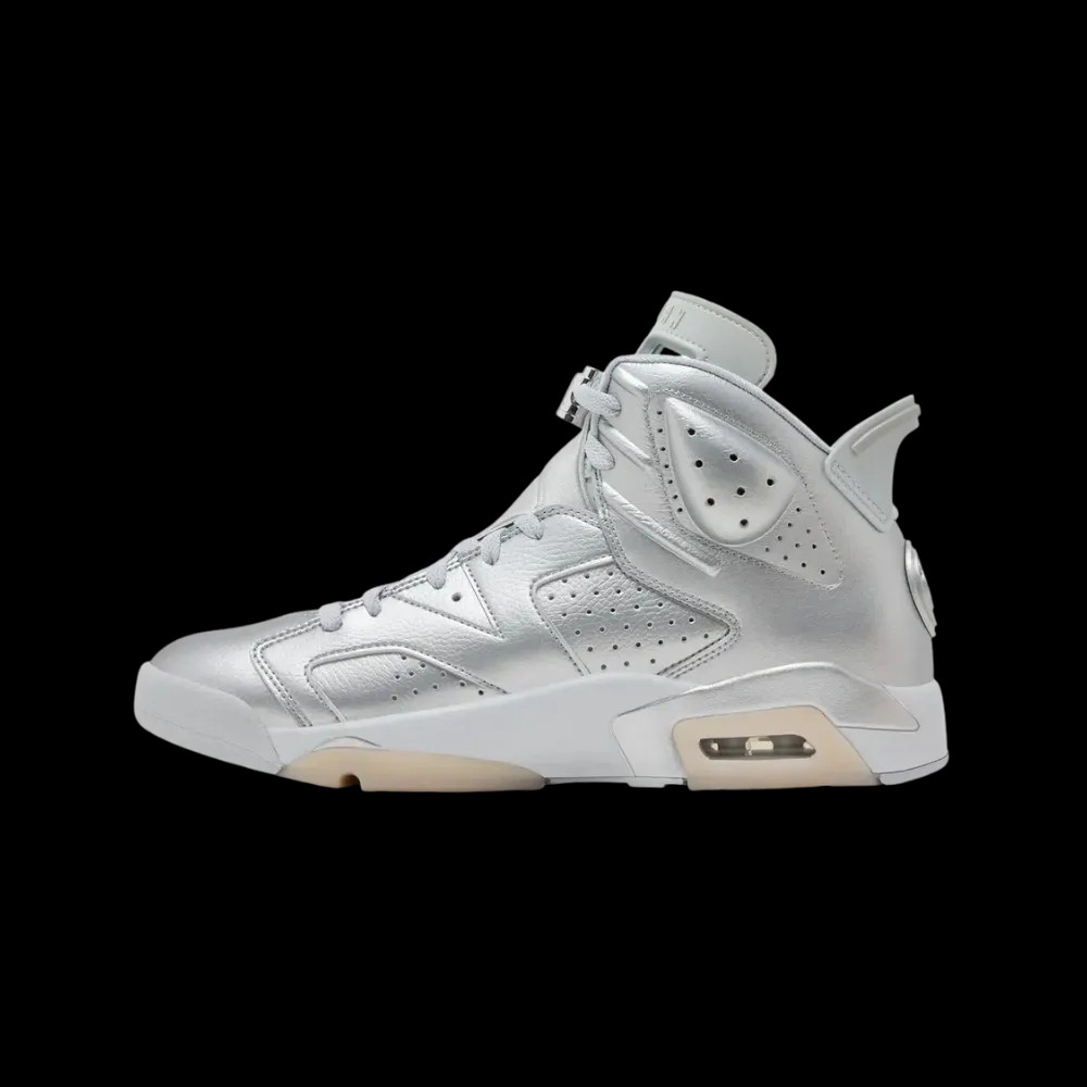 Paris Saint-Germain x Air Jordan 6 Retro 'Silver' - HypeFly India View 3