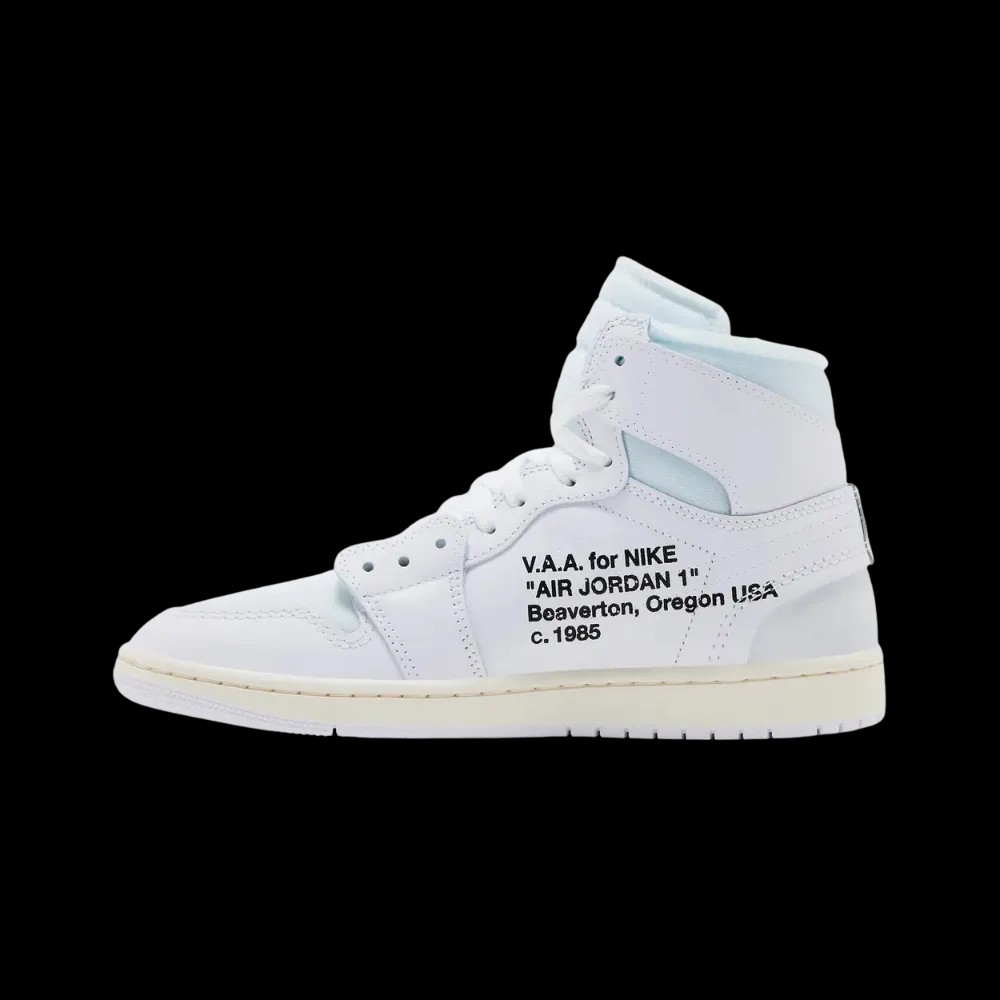 Off-White x Air Jordan 1 Retro High OG 'Alaska' - HypeFly India View 3