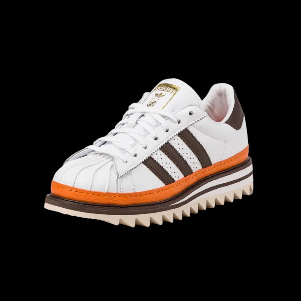 Adidas Originals × Clot Superstar EX Orange B "Coffee" - HypeFly India View 3
