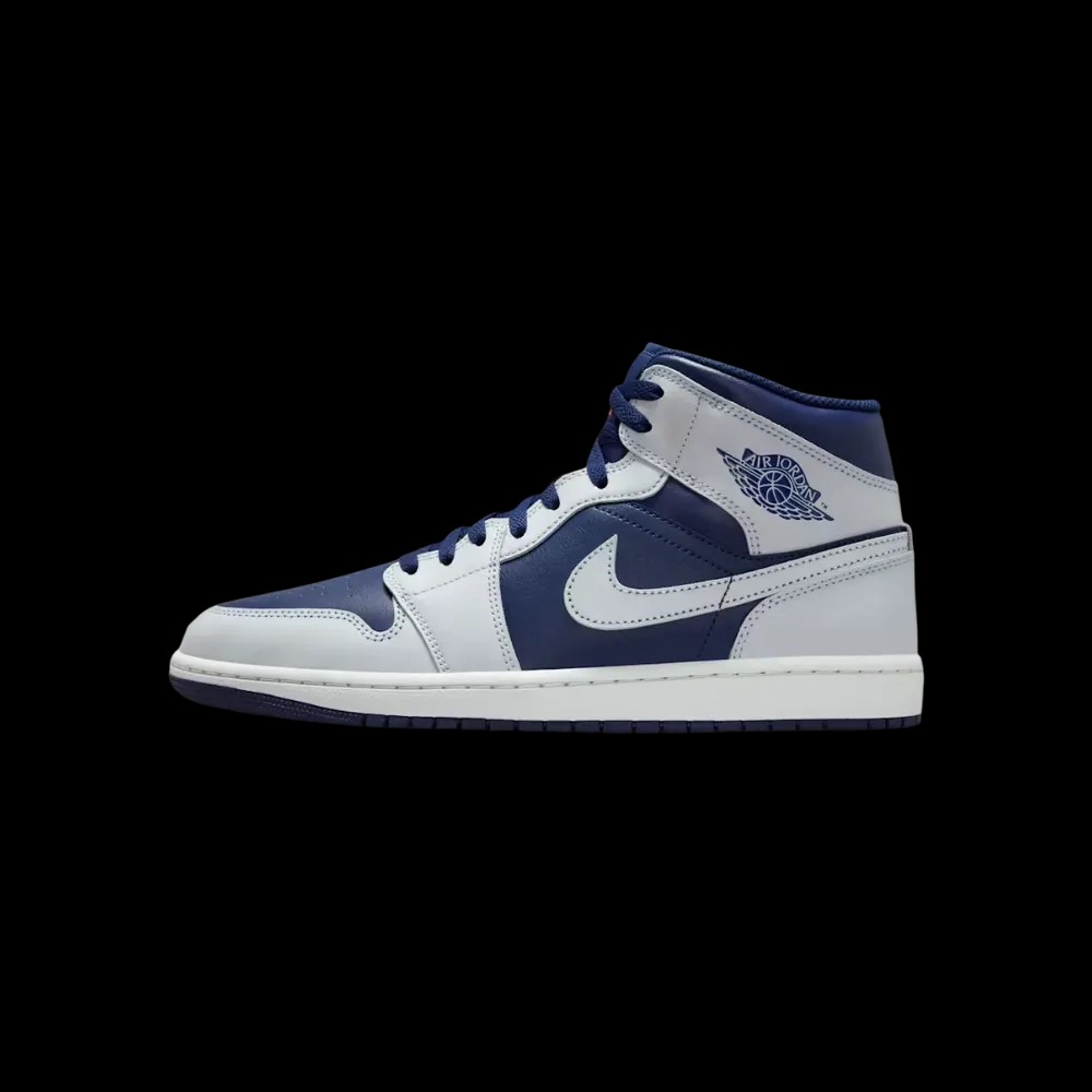 Air Jordan 1 Mid 'Blue Void' - HypeFly India View 3