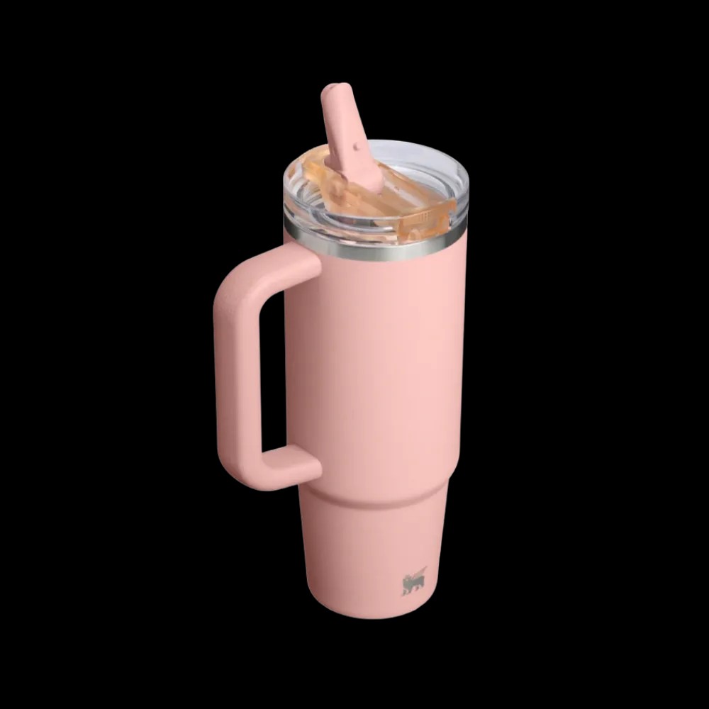 Stanley Quencher ProTour Flip Straw Tumbler 30 OZ Peach Rose - HypeFly India View 3