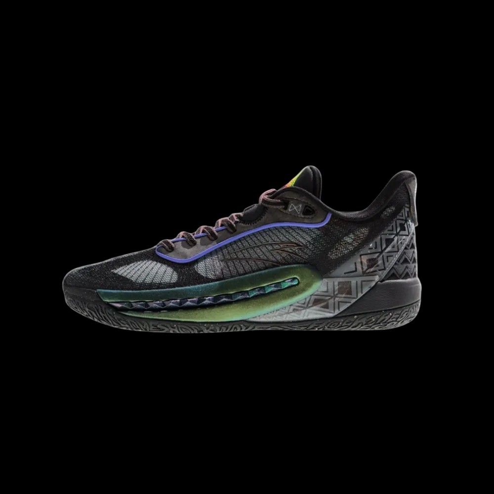 Anta Crazy Tide 6 Pro Green Black Grey - HypeFly India View 3