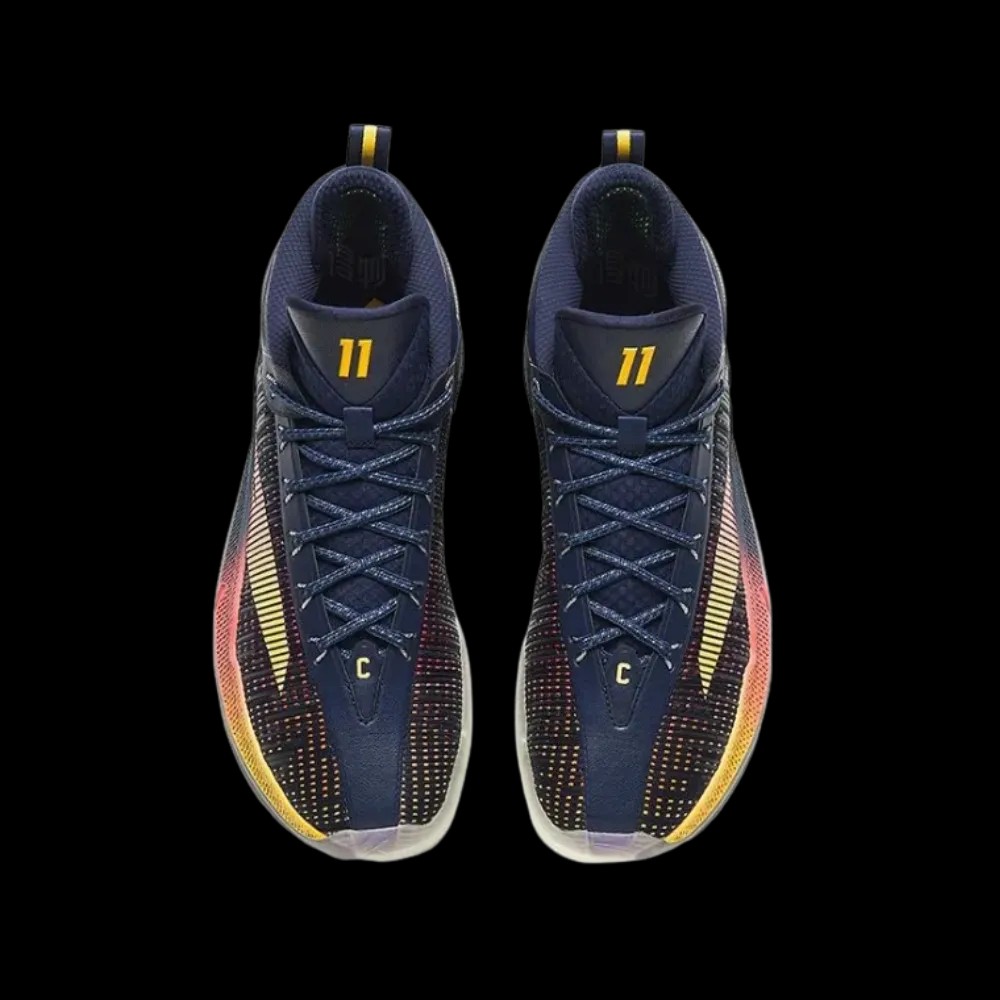Anta KT9 Bay Area Phantom Blue Yellow - HypeFly India View 5