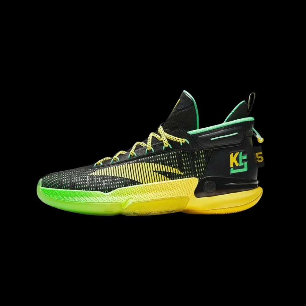 Anta KT9 Black Yellow Green - HypeFly India View 5