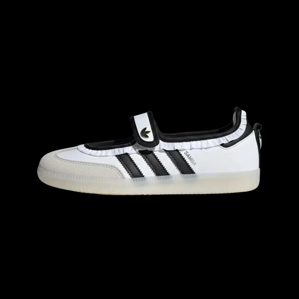 Adidas Samba Jane White and Black - HypeFly India View 3