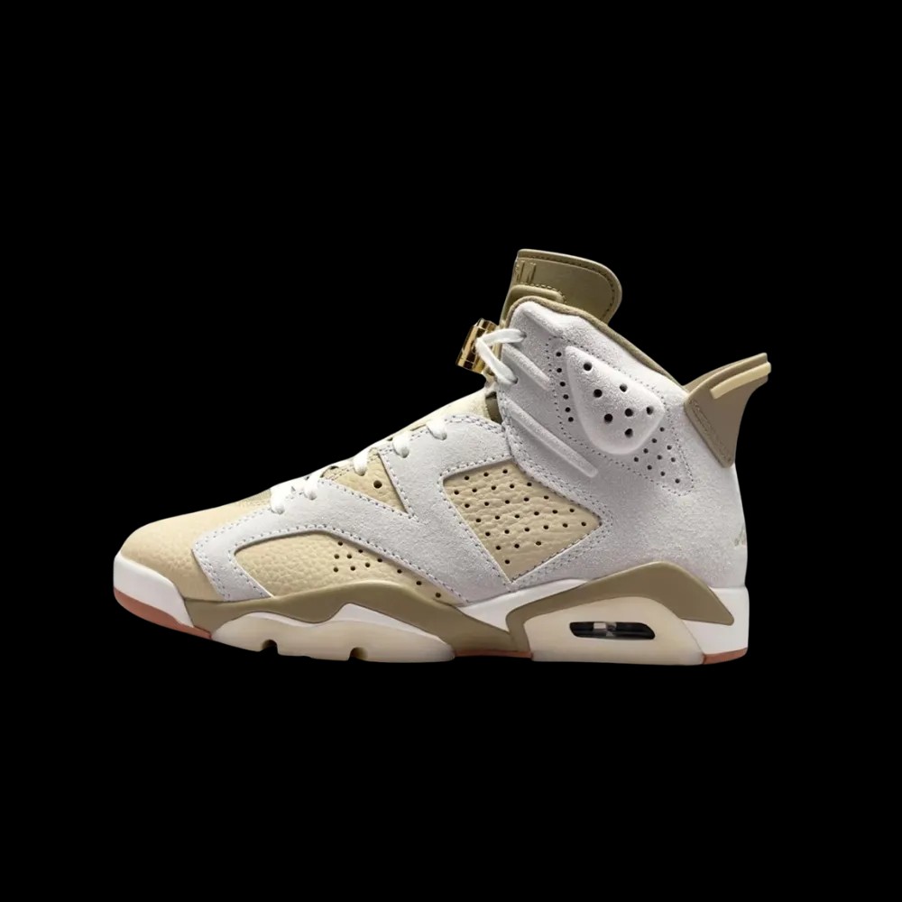 Air Jordan 6 Retro Low 'Sail Neutral Olive' - HypeFly India View 3