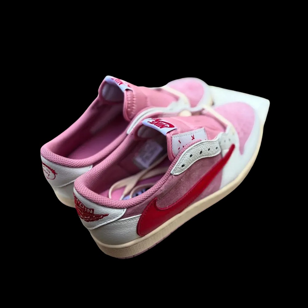 Travis Scott x Air Jordan 1 Retro Low OG 'Sail Tropical Pink' - HypeFly India View 4