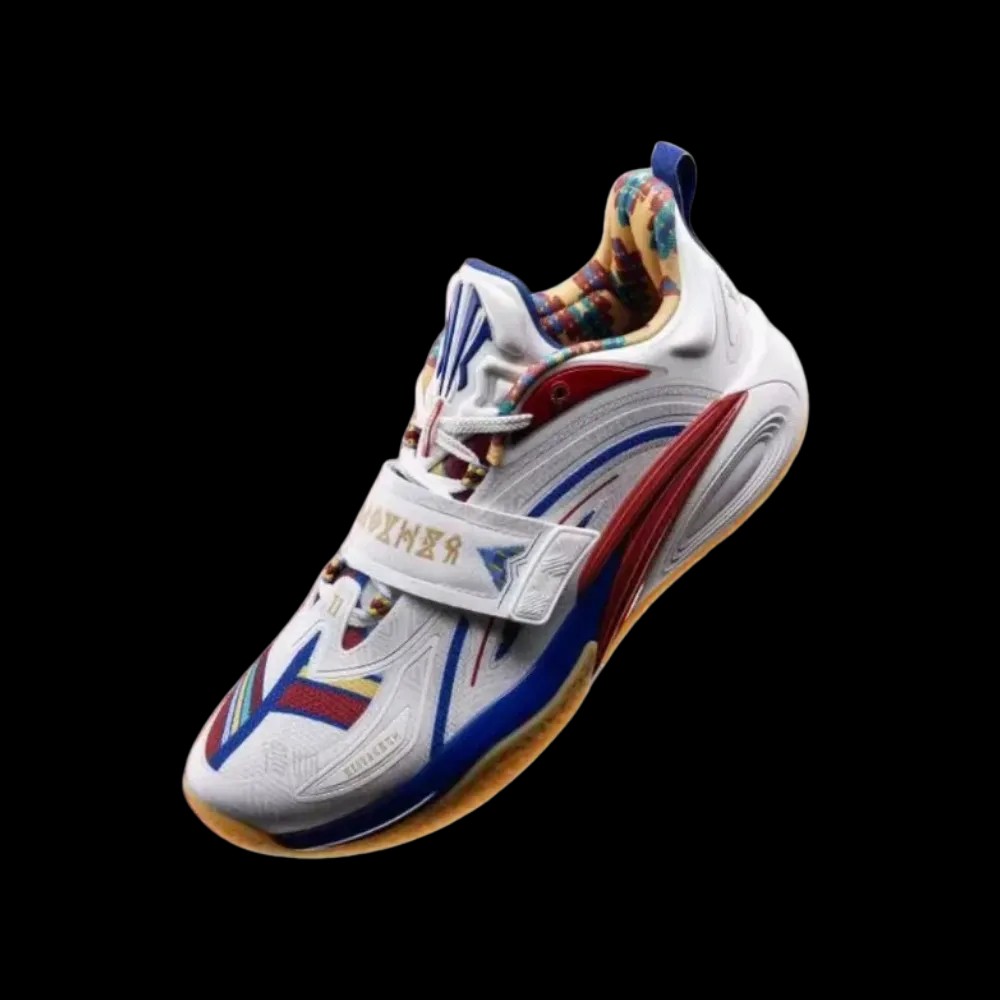 Anta KAI 1 White/Red/Blue - HypeFly India View 3