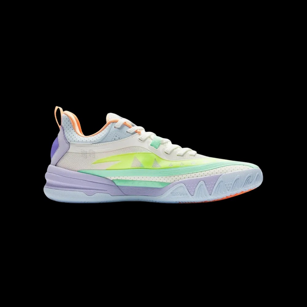 Anta KAI 1 Team “Ribbon” White/Yellow/Green - HypeFly India View 1