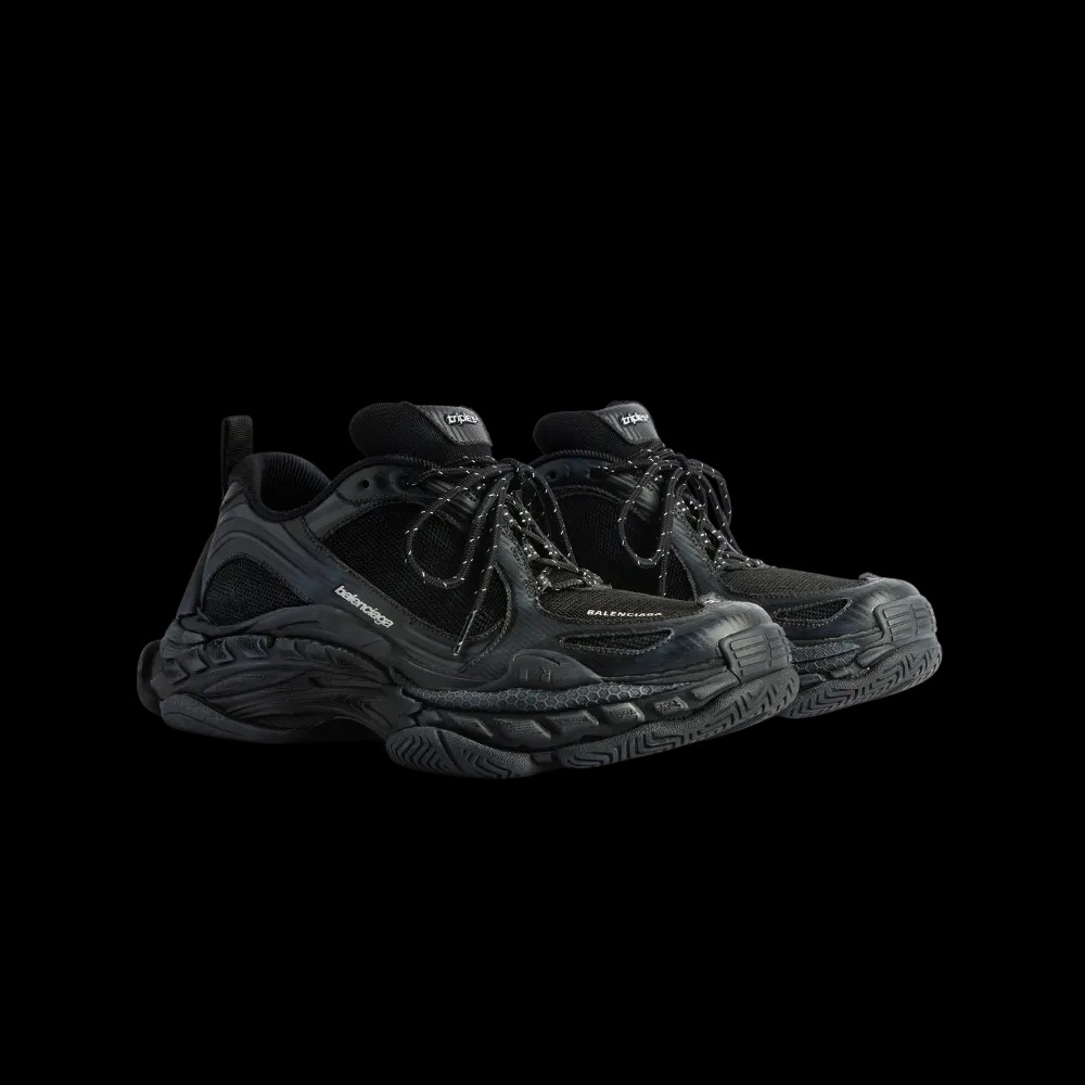 Balenciaga Triple S.2 Sneaker In Black - HypeFly India View 5
