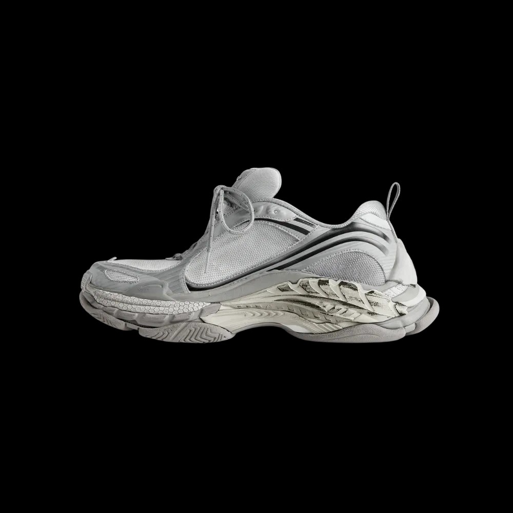 Balenciaga Triple S.2 Gradient Sneaker in Grey - HypeFly India View 3