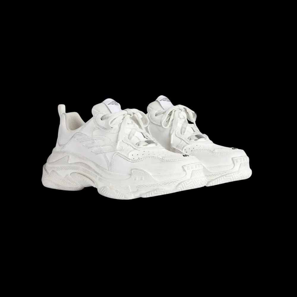 Balenciaga Triple S Sporty Sneaker In White - HypeFly India View 5