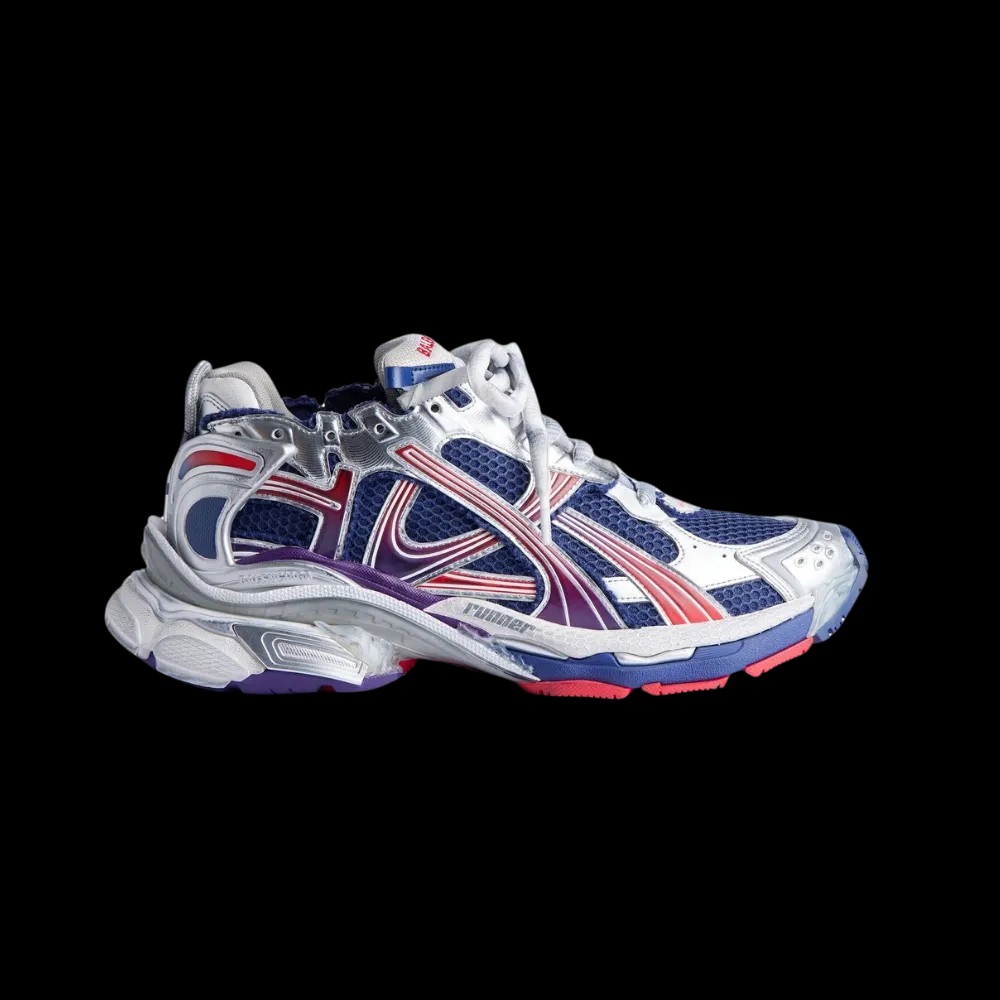 Balenciaga Runner Gradient Sneaker In Navy - HypeFly India View 1