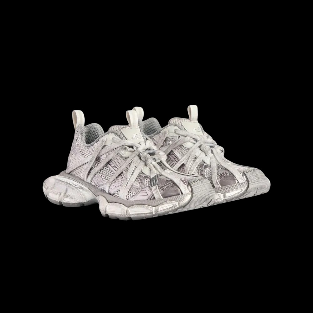 Balenciaga 3XL Extreme Laces B Sneaker In Grey - HypeFly India View 5