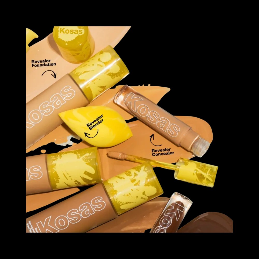 Kosas Cosmetics Revealer Skin-Improving Foundation SPF 25 "Medium Deep Neutral Warm 340" - HypeFly India View 4