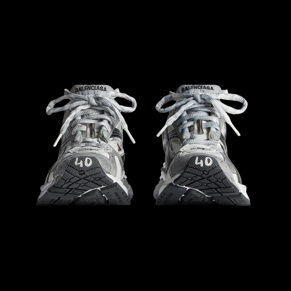 Balenciaga Runner Sneaker In White - HypeFly India View 4