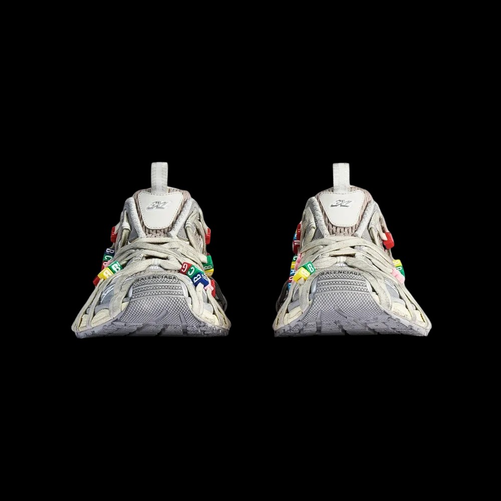 Balenciaga 3XL Extreme Lace Sneaker In Multicolor - HypeFly India View 2
