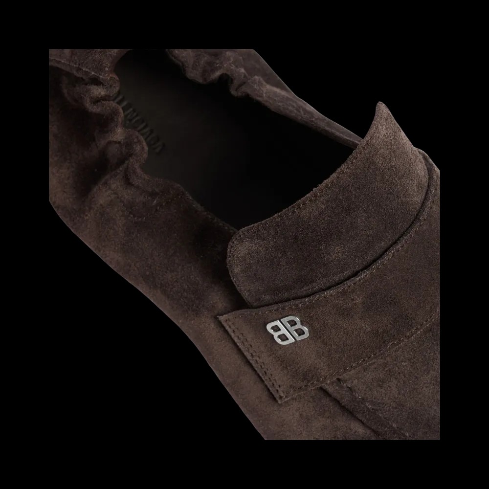 Balenciaga Palermo BB Loafer In Brown - HypeFly India View 2