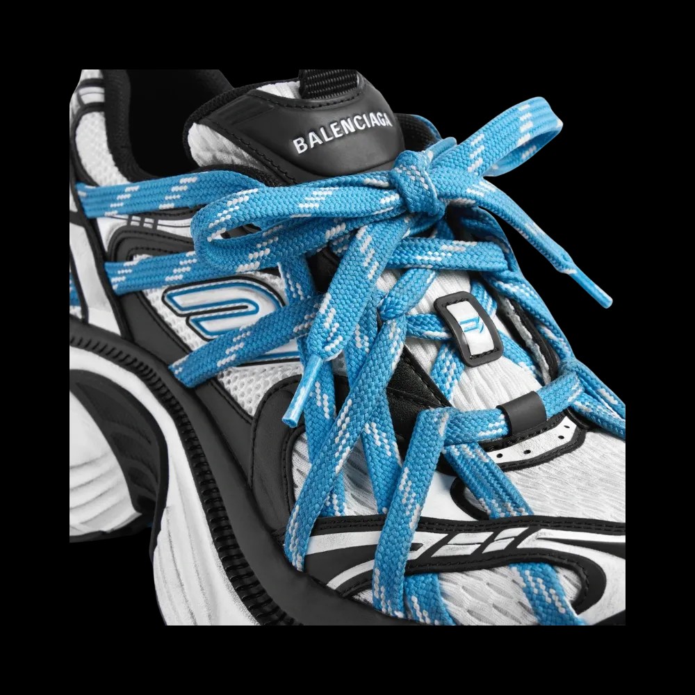 Balenciaga 6XL Extreme Laces Sneaker In Blue - HypeFly India View 3