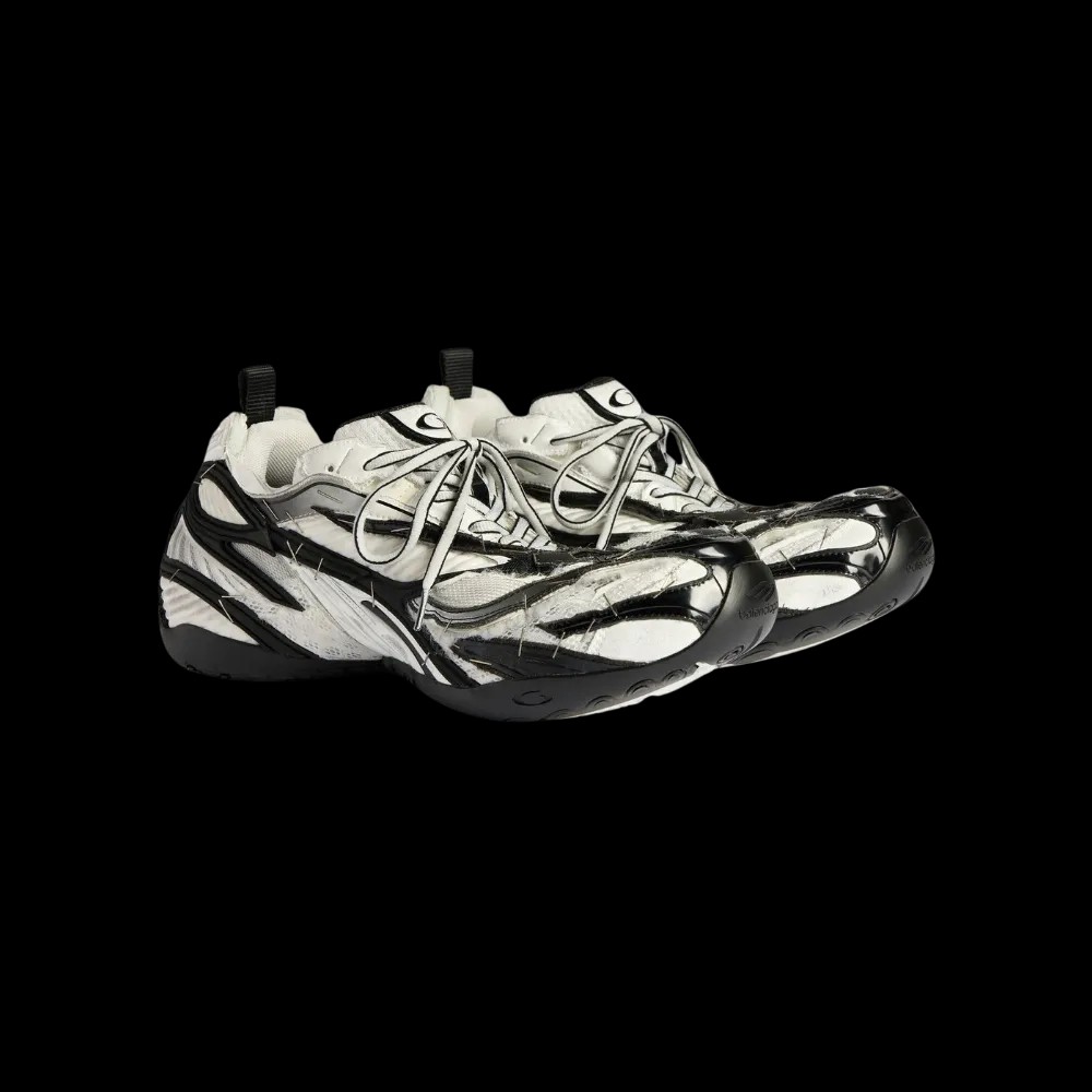 Balenciaga Soleless Sneaker In Black - HypeFly India View 5
