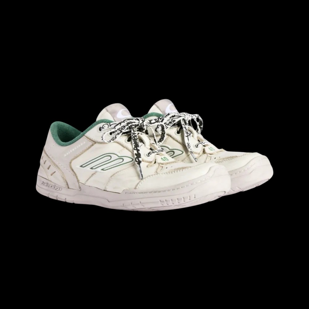 Balenciaga Hamptons Medium Worn-Out Sneaker In Beige - HypeFly India View 5
