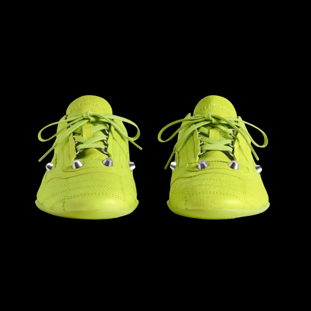 Balenciaga City Sneaker In Granny Green - HypeFly India View 4