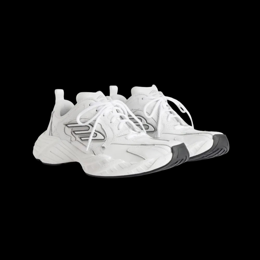 Balenciaga Monday Shoe In White - HypeFly India View 5