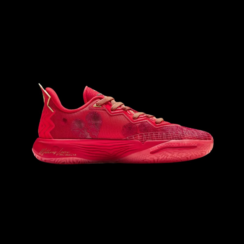 Anta KAI 2 Classic Red/Gold - HypeFly India View 1