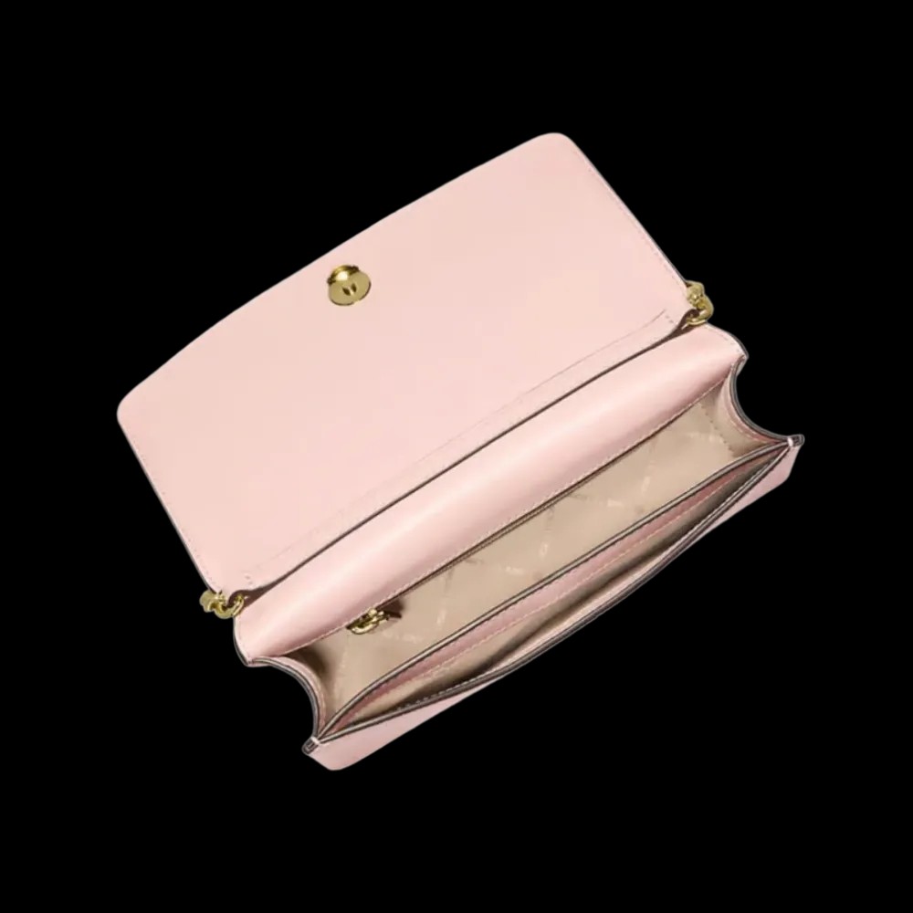 Michael Kors Light Pink Jet Set Medium Crossbody Bag - HypeFly India View 2