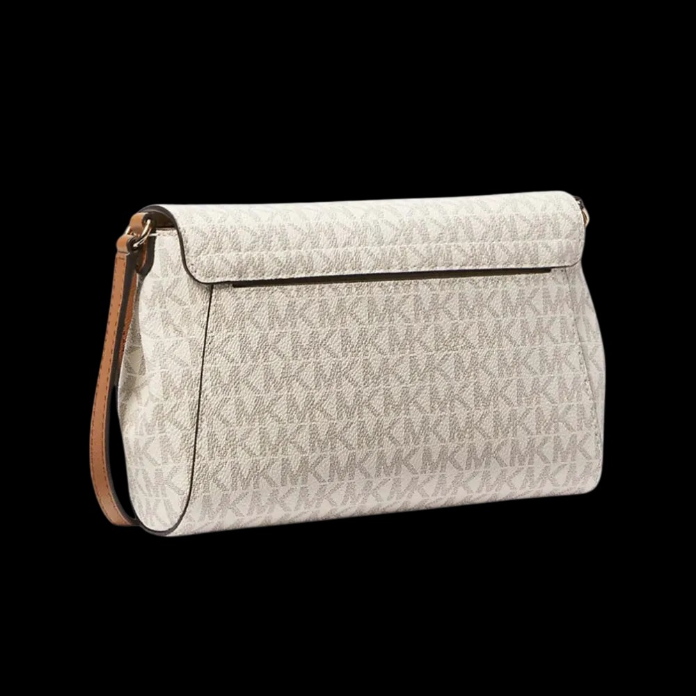 Michael Kors Vanilla Jet Set Logo Medium Cross Body Bag - HypeFly India View 3