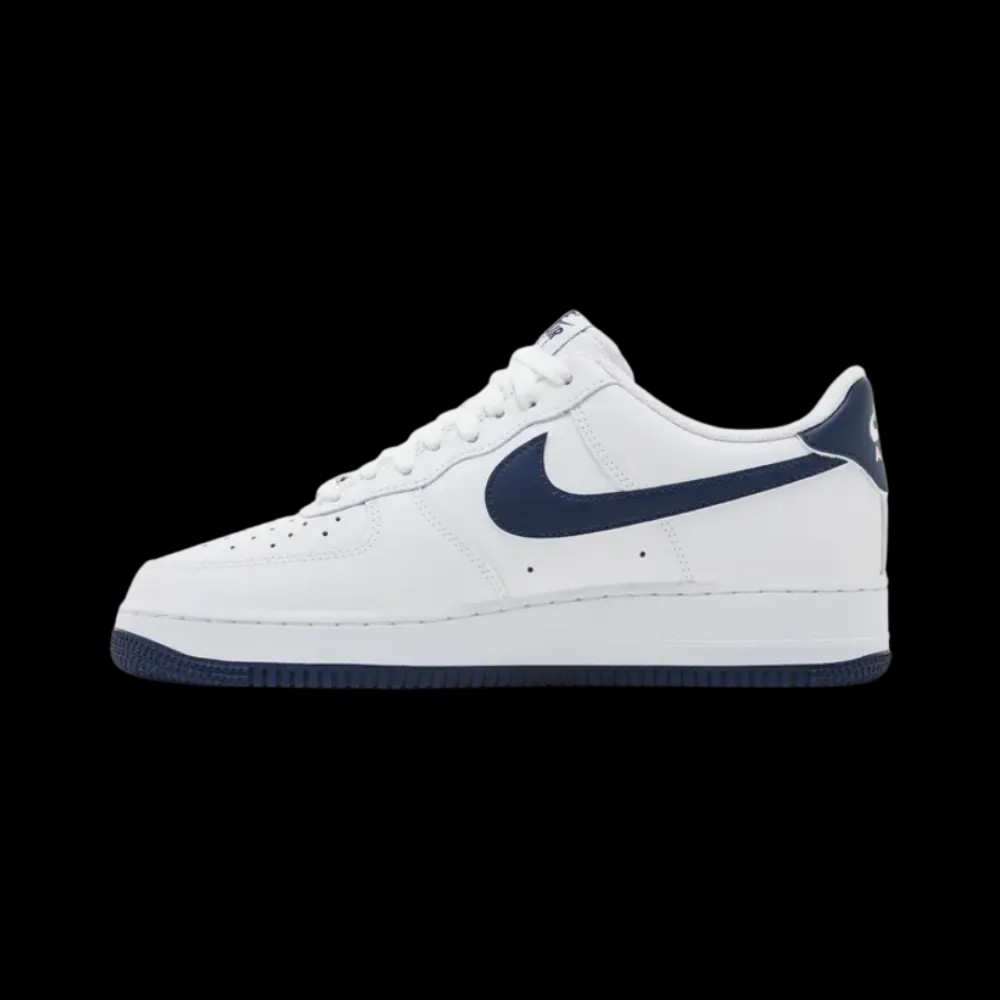 Nike Air Force 1 '07 'White Midnight Navy' - HypeFly India View 4