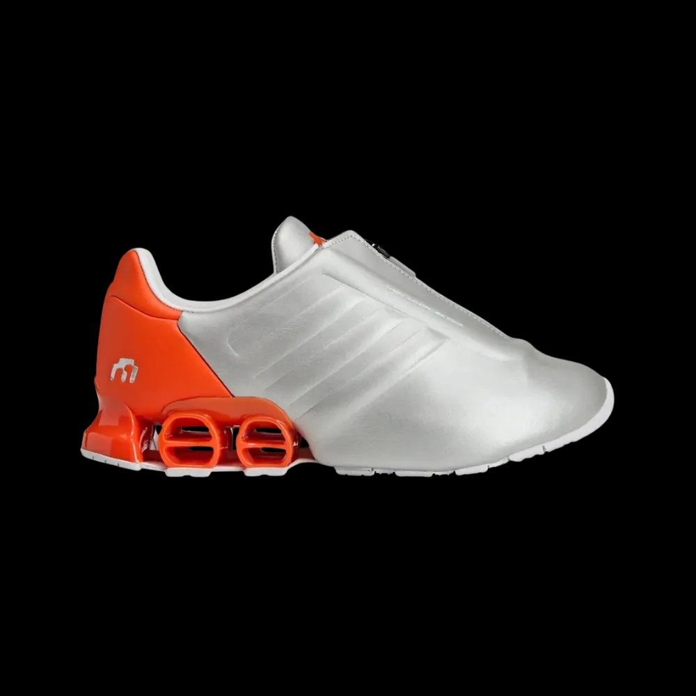 Adidas Megaride S2 Miaou 'Silver Metallic Power Blue Semi Impact Orange - HypeFly India View 1