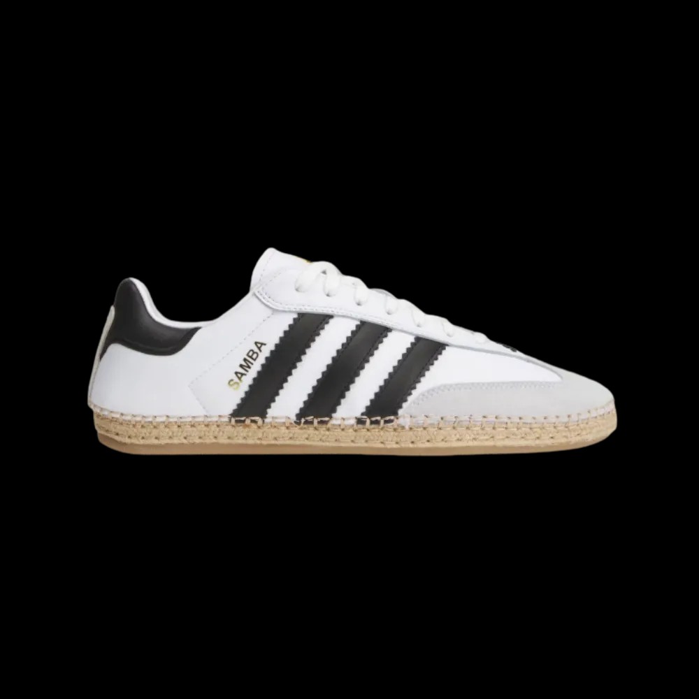 Clot x Adidas Samba Espadrille 'White Black' - HypeFly India View 1