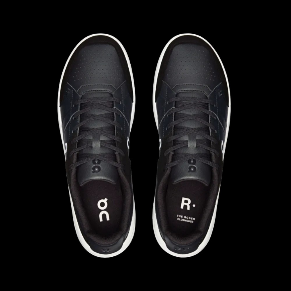 On Running The Roger Clubhouse Black White - HypeFly India View 4